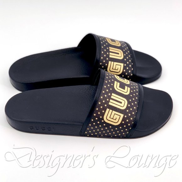⚡️SOLD! NIB GUCCI SEGA PURSUIT Slides Flip Flops - Picture 3 of 12